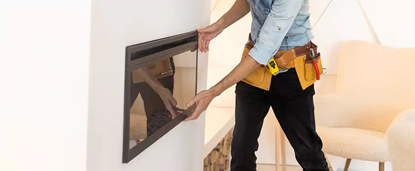 Metal Fireplace Installation in Niles, Ohio