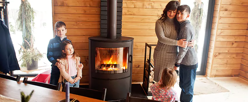 Morso Cast Iron Fireplace Insert Installation in Niles, Ohio