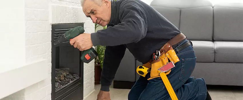 New Indoor Fireplace Installation in Niles, Ohio
