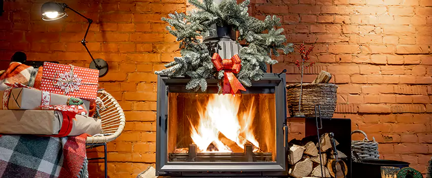 Travis Industries Linear Gas Fireplace Installation in Niles, Ohio
