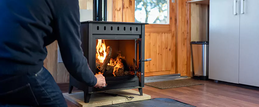 Open Hearth Wood Fireplace Installation in Niles, OH