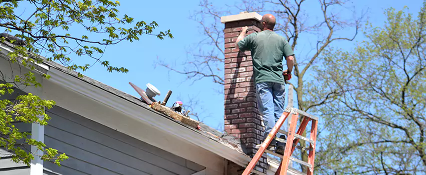 Vinyl and PVC Chimney Flashing Installation in Niles, OH