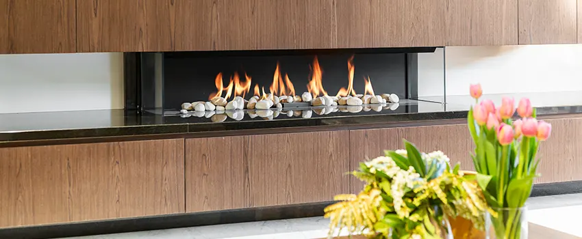 Double-height Fireplace Design Refurbishment in Niles, Ohio